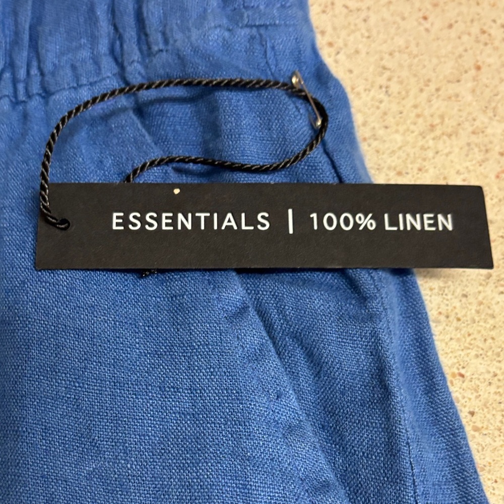 NWT  Tahari royal blue linen pants - Picture 9 of 11